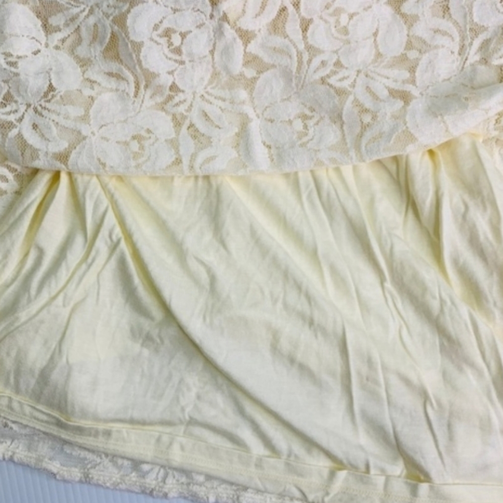 🆕 Free People Lace Ivory Dress. Fully Underlined & Stretchy. NWT - Picture 5 of 8